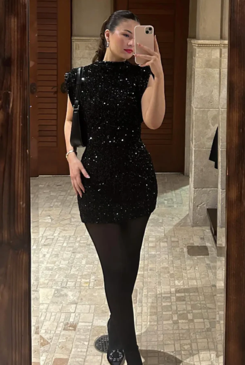 AVELITH - sequin dress